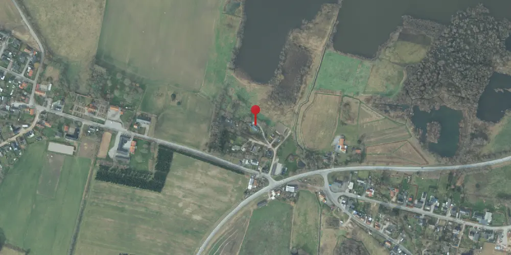 Historisk kort over Munke Bjergby Station