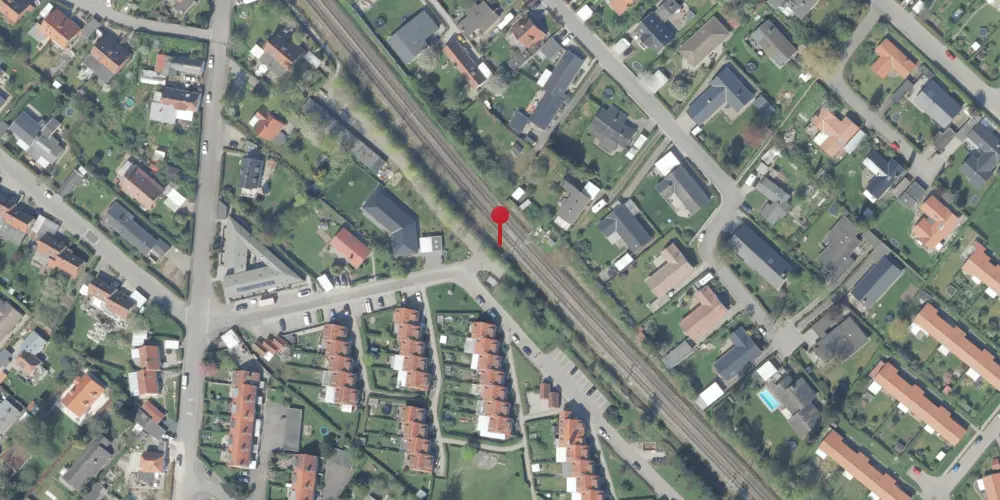 Historisk kort over Syvstjernen Trinbræt [1930-1954]