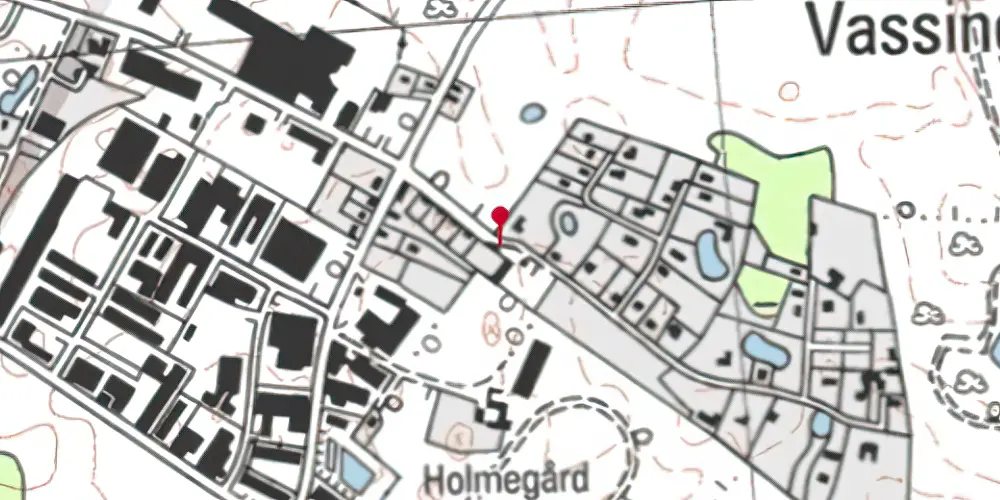 Historisk kort over Vassingerød Station Historisk kort over Vassingerød Station