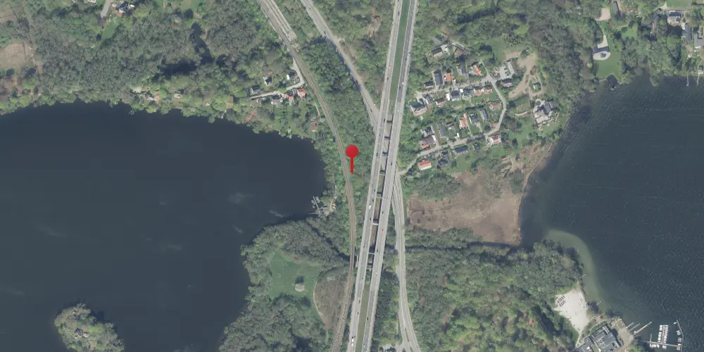 Historisk kort over Furesø Trinbræt