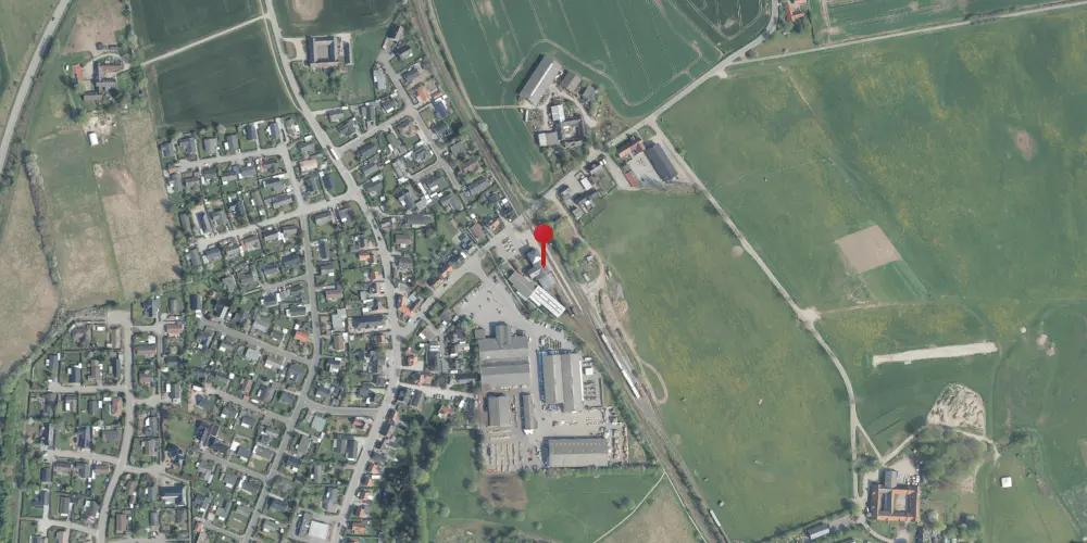 Historisk kort over Græsted Station Historisk kort over Græsted Station