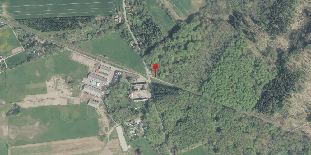 Historisk kort over Duemose Trinbræt