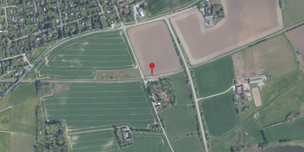 Historisk kort over Holløse Trinbræt