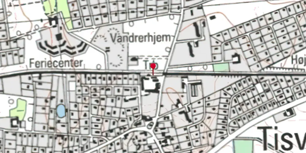 Historisk kort over Godhavn Trinbræt