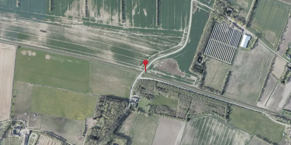 Historisk kort over Elling Trinbræt Historisk kort over Elling Trinbræt