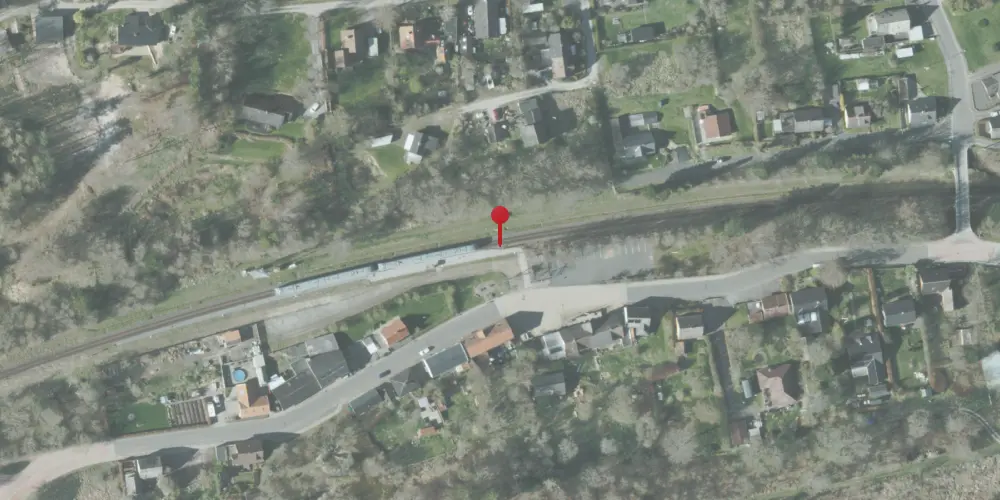 Historisk kort over Tolne Trinbræt