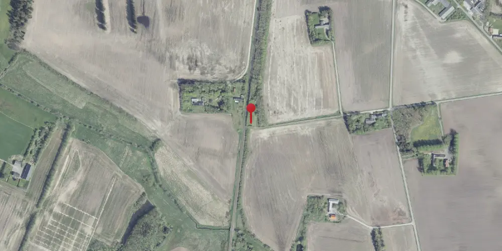 Historisk kort over Gunderup Trinbræt