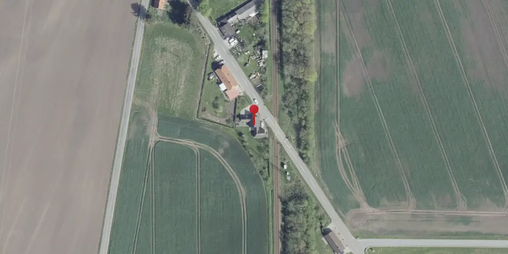 Historisk kort over Em Billetsalgssted