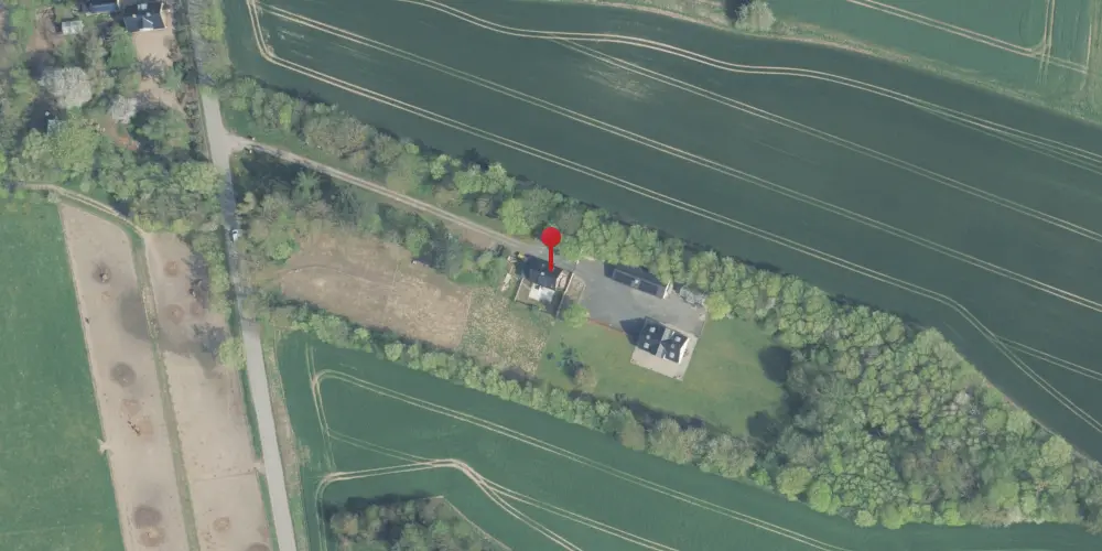 Historisk kort over Lindholm (Slangerupbanen) Station