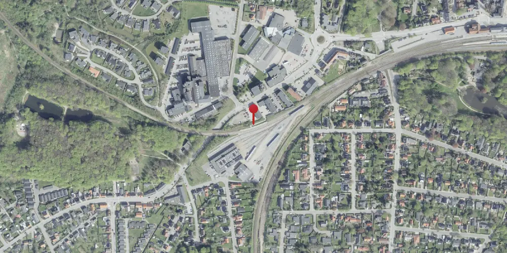 Historisk kort over Kvægtorvet Trinbræt