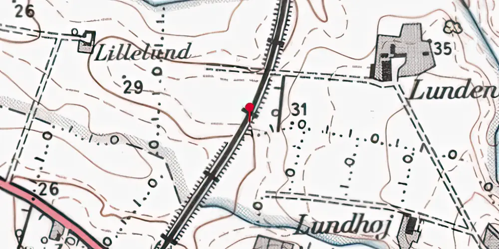 Historisk kort over Herregårdsparken Trinbræt Historisk kort over Herregårdsparken Trinbræt