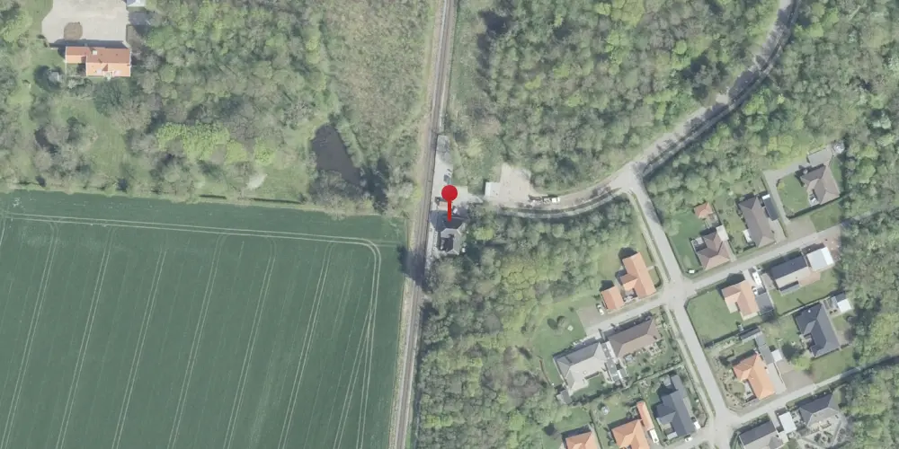 Historisk kort over Vellingshøj Station Historisk kort over Vellingshøj Station