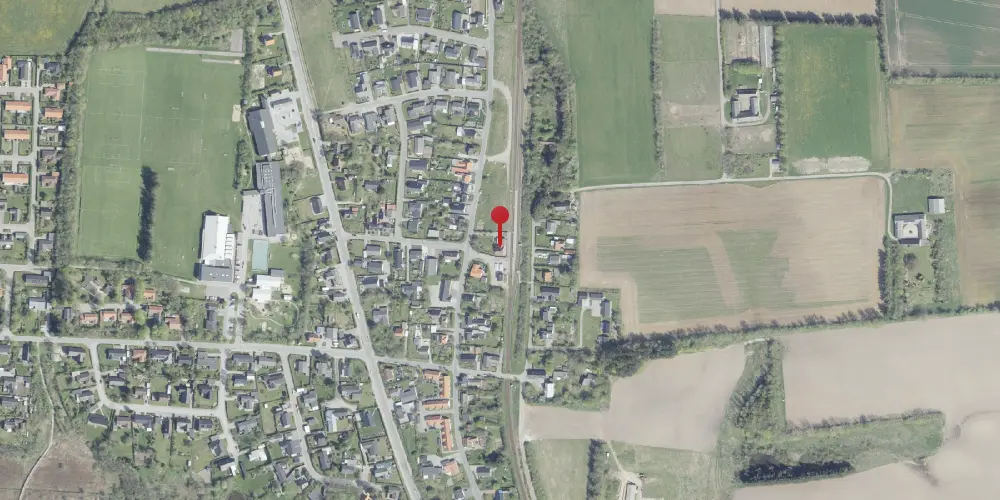 Historisk kort over Tornby Station Historisk kort over Tornby Station