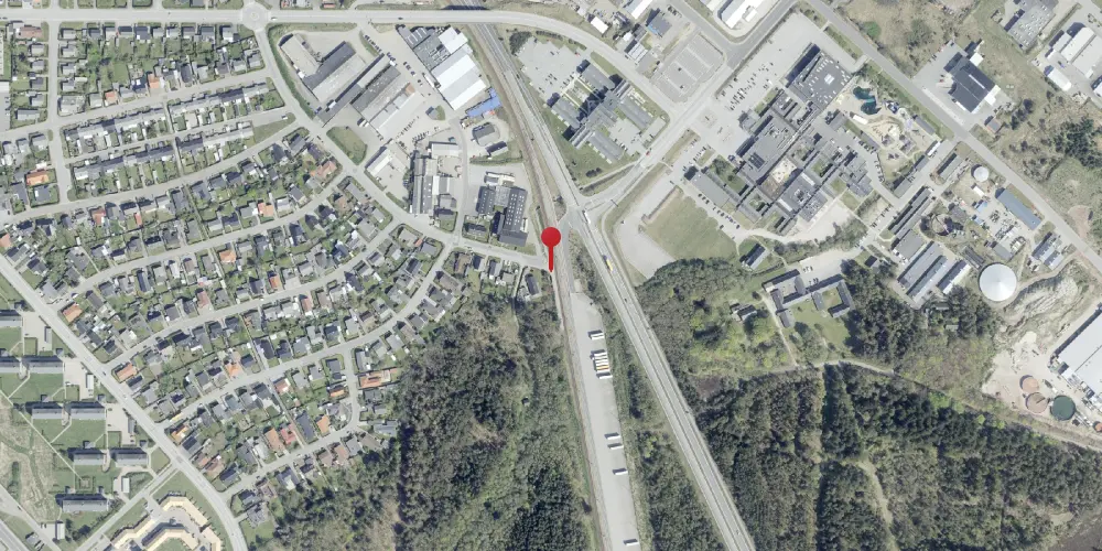 Historisk kort over Lilleheden Trinbræt