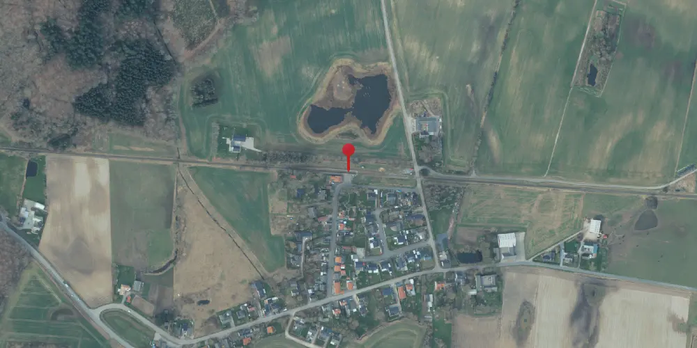 Historisk kort over Skellebjerg Trinbræt Historisk kort over Skellebjerg Trinbræt