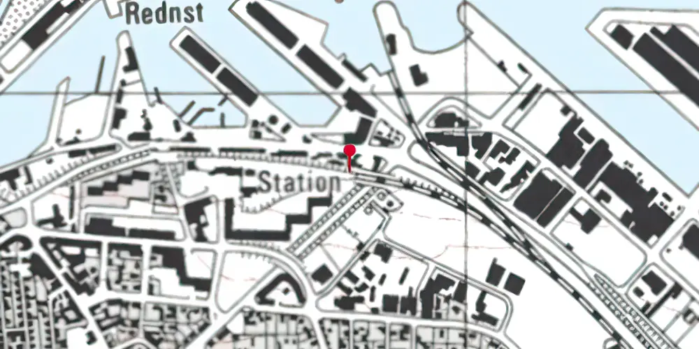 Historisk kort over Color Line Trinbræt