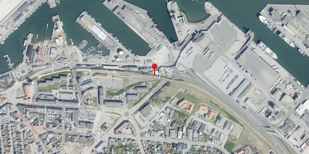 Historisk kort over Color Line Trinbræt