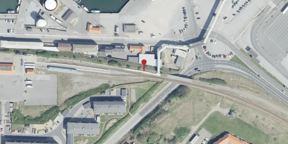 Historisk kort over Color Line Trinbræt