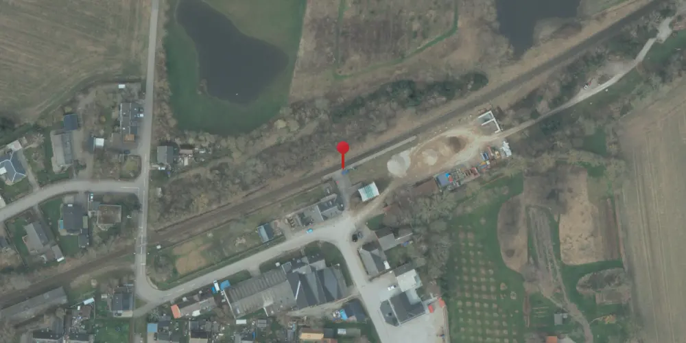 Historisk kort over Vedde Trinbræt Historisk kort over Vedde Trinbræt