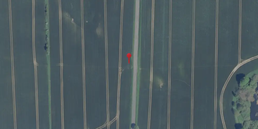 Historisk kort over Næstelsø Trinbræt med Sidespor