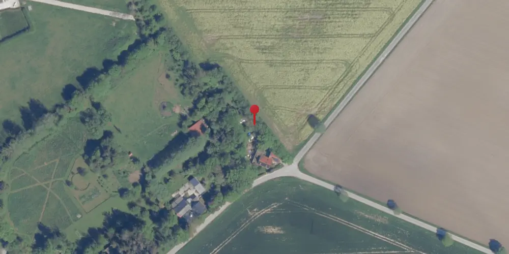 Historisk kort over Askov Huse Trinbræt med Sidespor