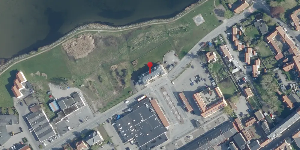 Historisk kort over Præstø Station