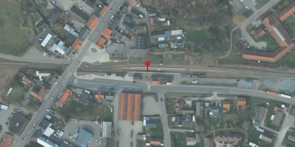 Historisk kort over Stenlille Trinbræt