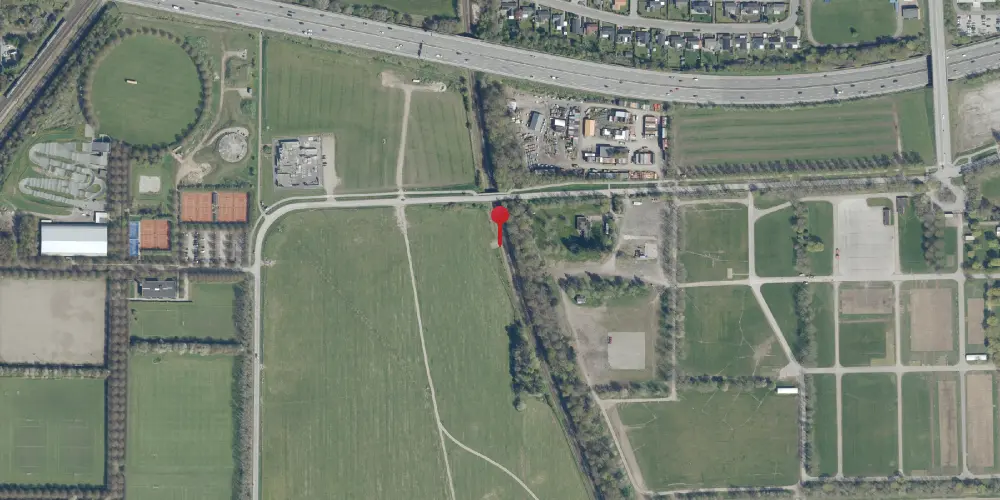 Historisk kort over Roskilde Festivalplads Trinbræt Historisk kort over Roskilde Festivalplads Trinbræt