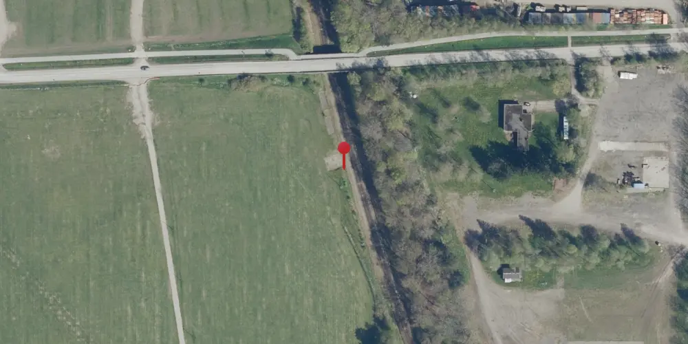 Historisk kort over Roskilde Festivalplads Trinbræt Historisk kort over Roskilde Festivalplads Trinbræt