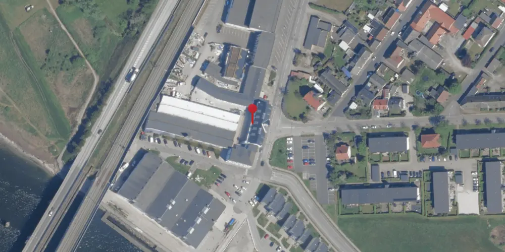 Historisk kort over Masnedsund Station