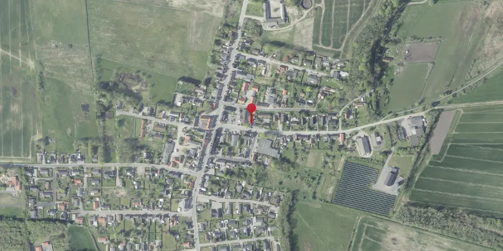 Historisk kort over Skovsgård Station Historisk kort over Skovsgård Station