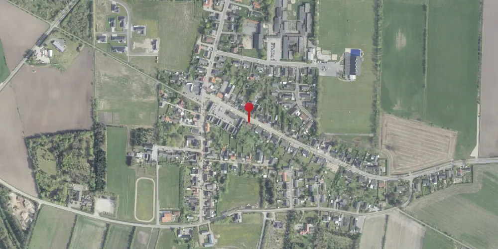 Historisk kort over Biersted Station