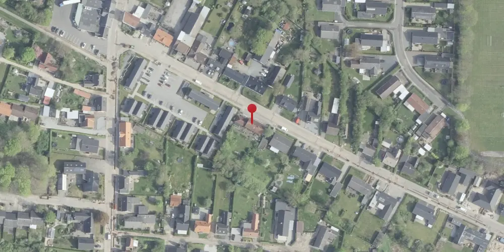 Historisk kort over Biersted Station