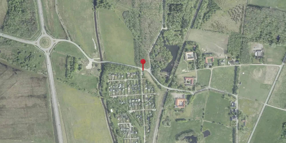 Historisk kort over Voerbjerg Trinbræt Historisk kort over Voerbjerg Trinbræt