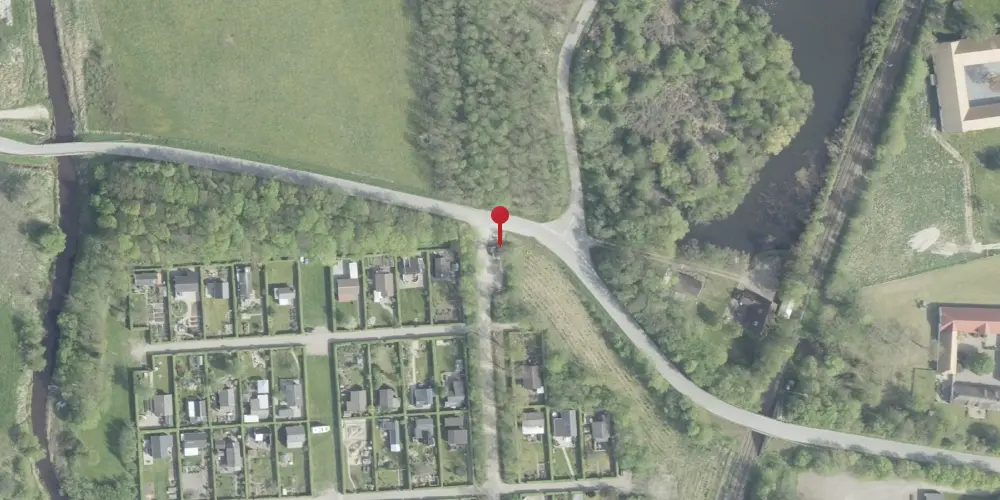 Historisk kort over Voerbjerg Trinbræt Historisk kort over Voerbjerg Trinbræt