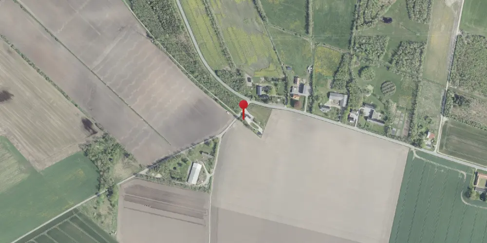 Historisk kort over Nørlang Trinbræt