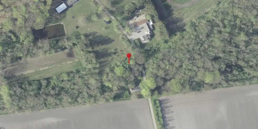 Historisk kort over Ulveskov Trinbræt