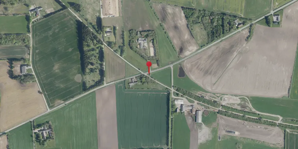 Historisk kort over Husby Trinbræt Historisk kort over Husby Trinbræt