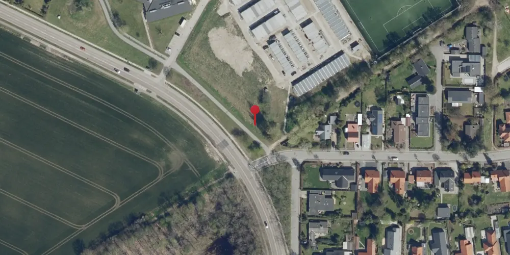 Historisk kort over Ølbyvej Trinbræt