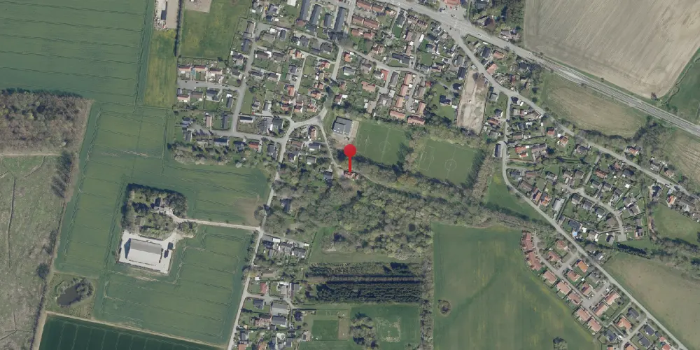 Historisk kort over Lellinge Station Historisk kort over Lellinge Station