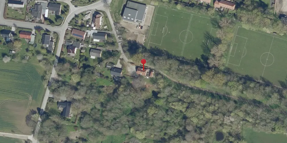 Historisk kort over Lellinge Station Historisk kort over Lellinge Station