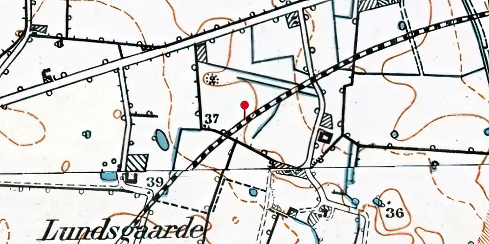 Historisk kort over Vemmedrup Trinbræt Historisk kort over Vemmedrup Trinbræt