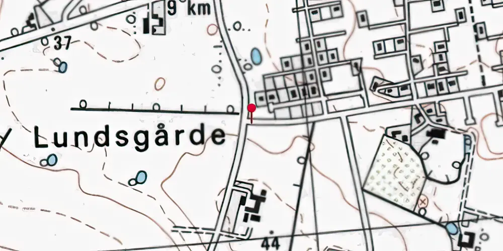 Historisk kort over Lundsgaardsvej Trinbræt Historisk kort over Lundsgaardsvej Trinbræt