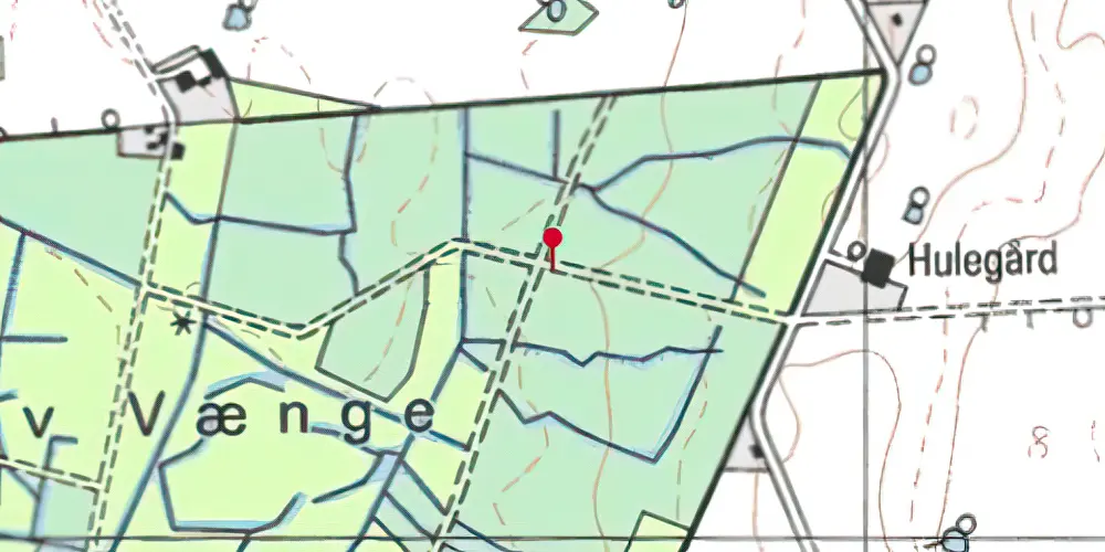 Historisk kort over Gørslev Vænge Trinbræt Historisk kort over Gørslev Vænge Trinbræt