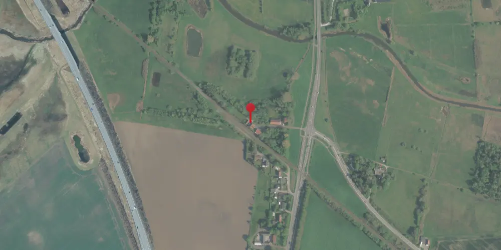 Historisk kort over Mårsø Station