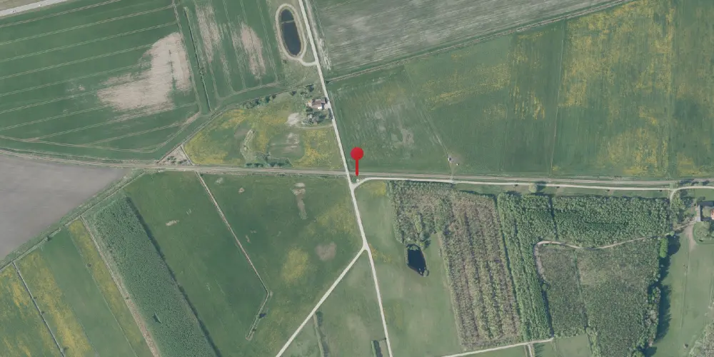 Historisk kort over Lundergaarde Trinbræt med Sidespor Historisk kort over Lundergaarde Trinbræt med Sidespor