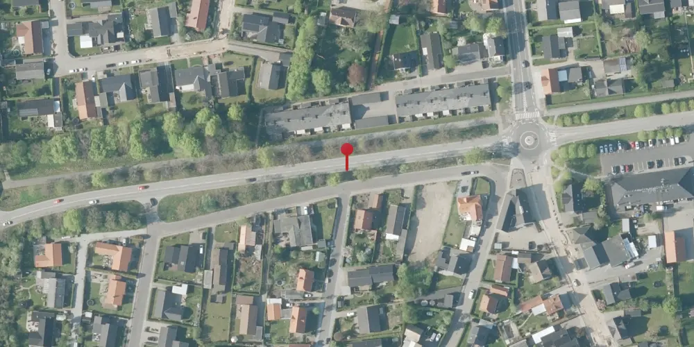 Historisk kort over Gistrup Station Historisk kort over Gistrup Station