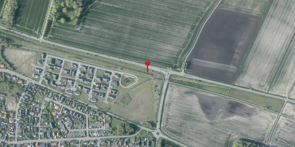 Historisk kort over Stranderholm Trinbræt