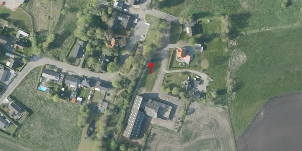 Historisk kort over Vaarst Station