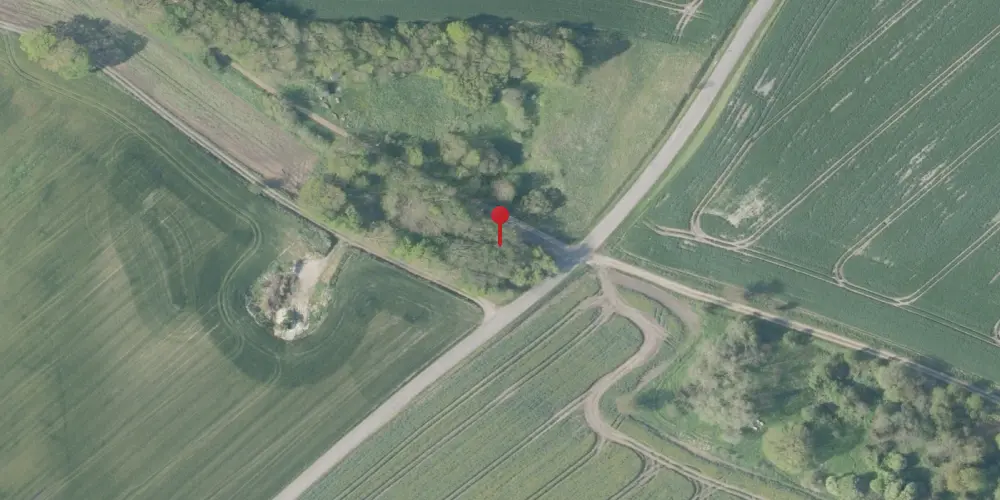 Historisk kort over Komdrup Station [1905-1967]